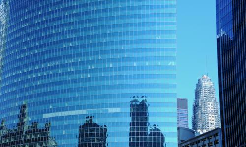 a tall building with many windows